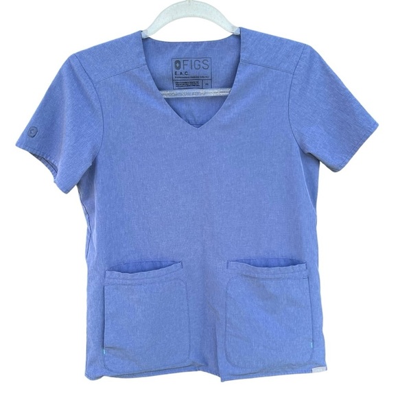 FIGS Limited Edition Scrub Set Big Sky E.A.C Lekei Scrub Top Callao Jogger XS/S - Picture 2 of 10